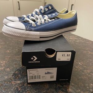 Converse Blue and White Chuck Taylor All-Star Sneakers